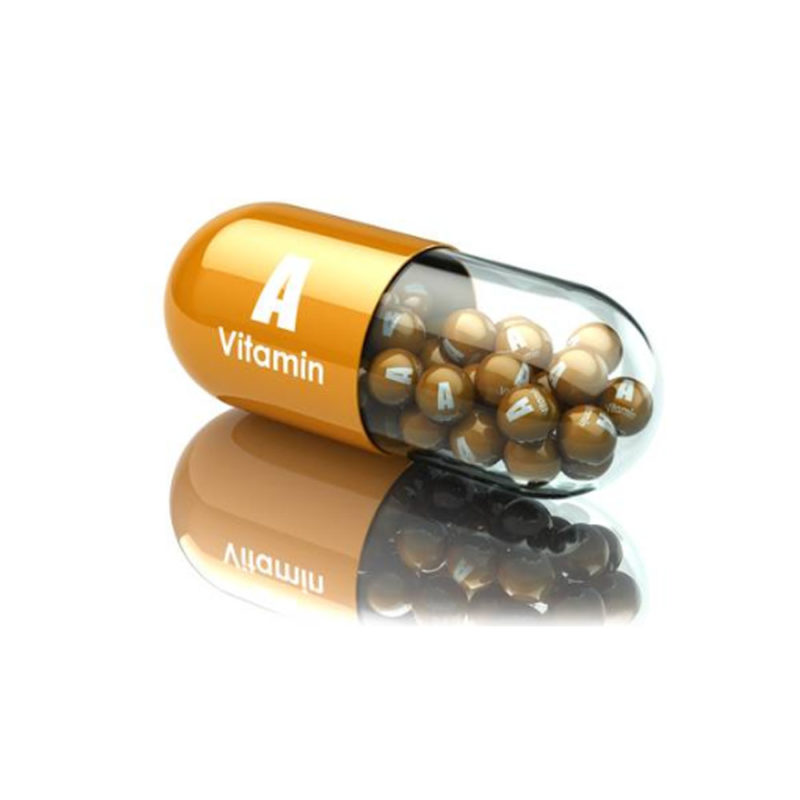 Bioherba Витамин А Бета Каротен / Vitamin A Beta Carotene 1200 mcg x 100 капсули