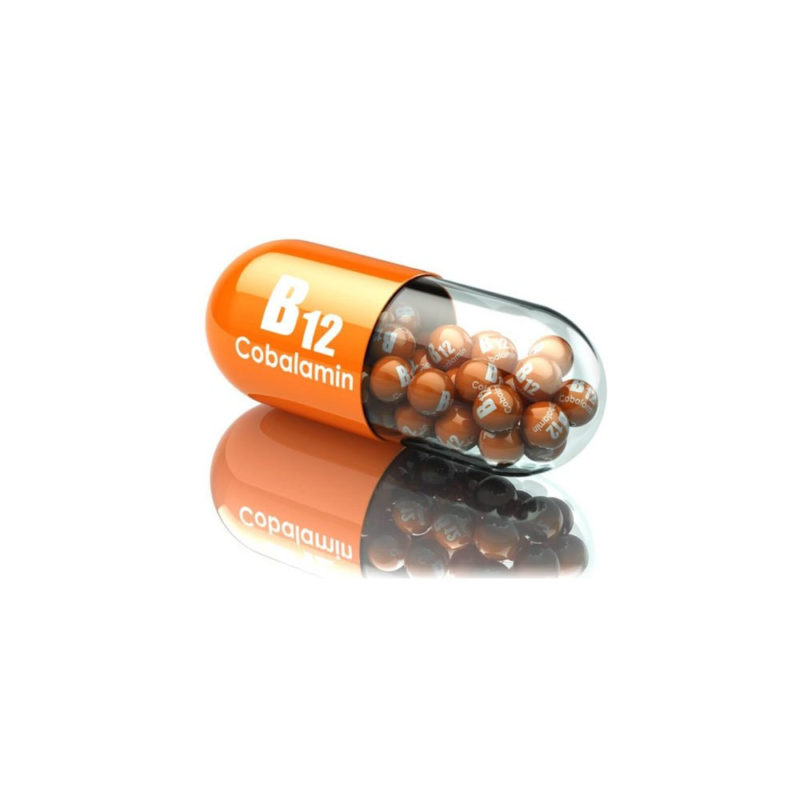 Bioherba Витамин Б-12 Метилкобаламин / Vitamin B-12 Methylcobalamin 50 mcg x 60 капсули