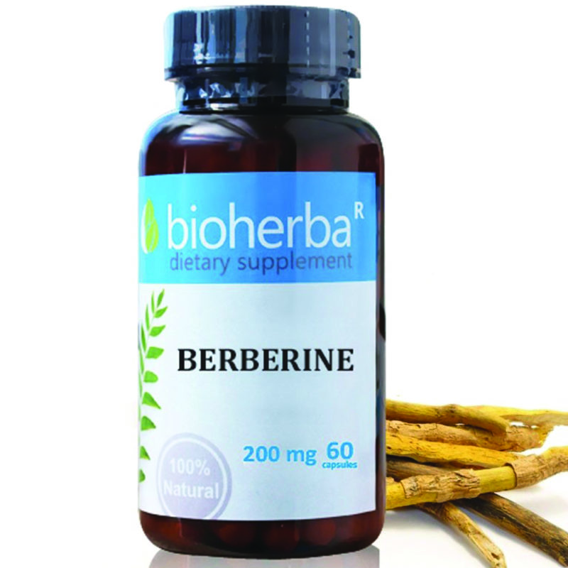 Bioherba Берберин / Berberine 200 mg x 60 капсули