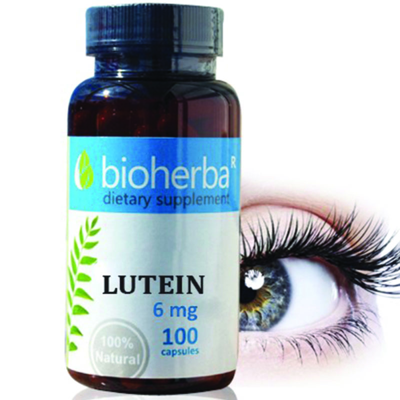 Bioherba Лутеин / Lutein 6 mg x 100 капсули