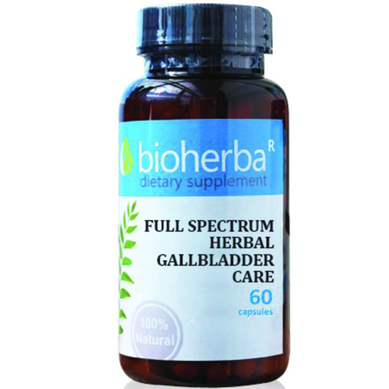 Bioherba Формула за Жлъчката / Gallbladder Care 420 mg x 60 капсули