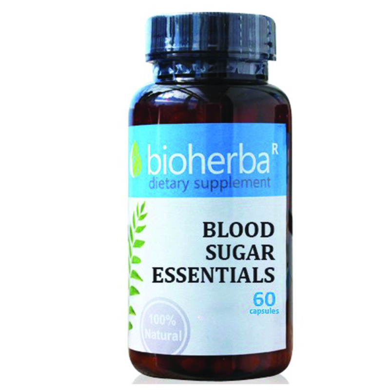 Bioherba Формула за Кръвната Захар / Blood Sugar Care 440 mg x 60 капсули