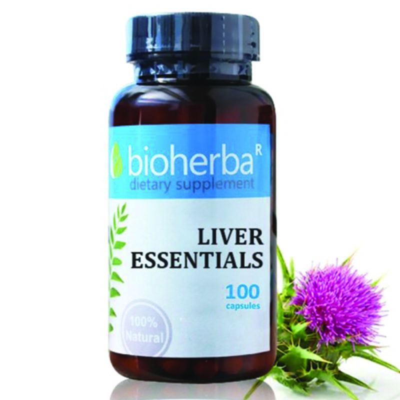 Bioherba Формула за Черения Дроб / Liver Essentials x 100 капсули
