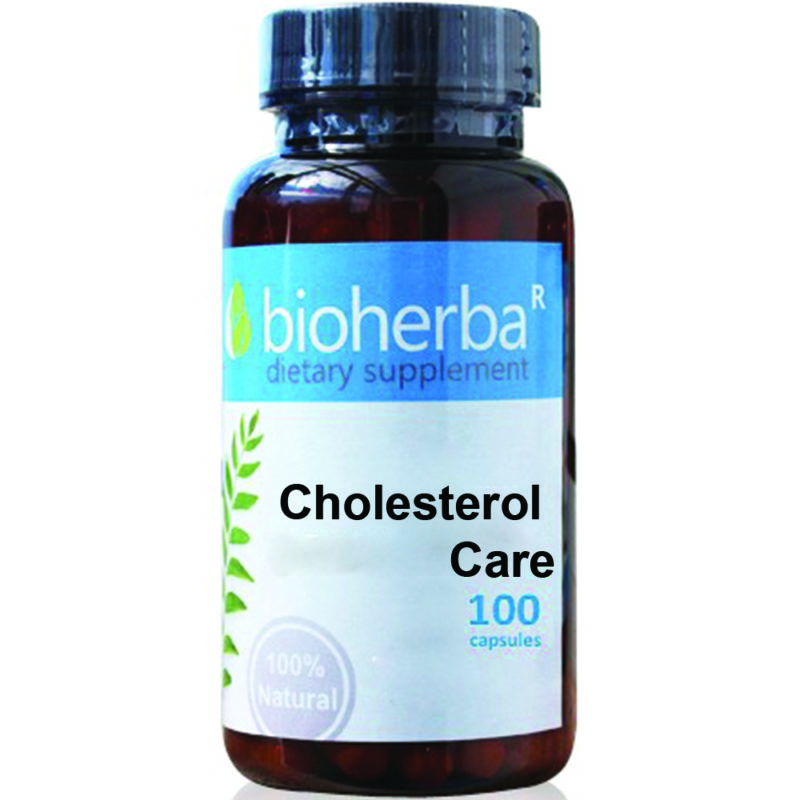 Bioherba Формула при холестерол / Cholesterol Care 430 mg x 100 капсули