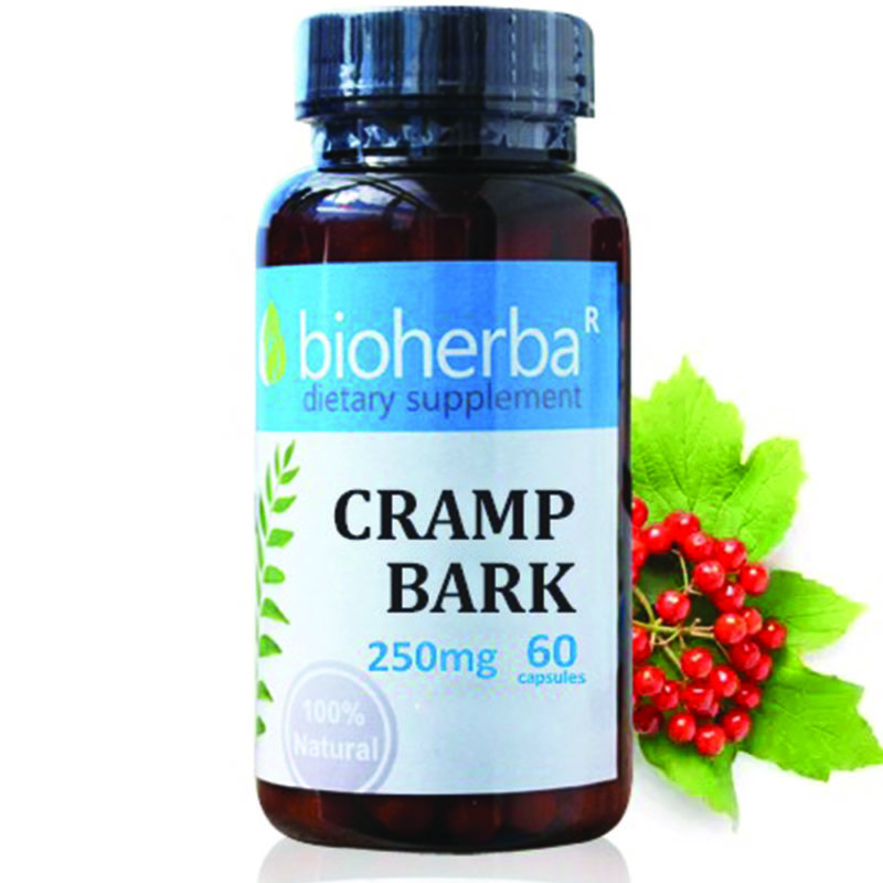 Bioherba Червена Калина / Cramp Bark 250 mg x 60 капсули