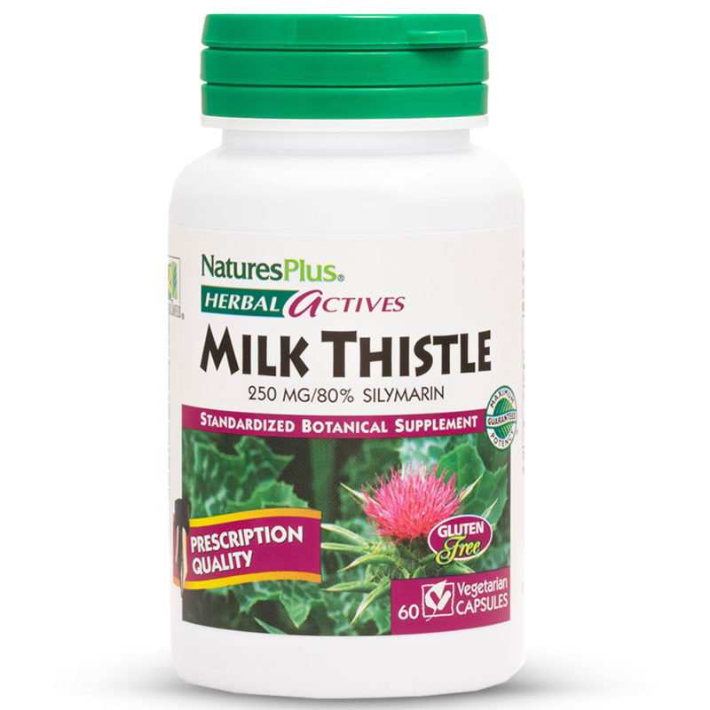 БЯЛ ТРЪН / MILK THISTLE Herbal Actives – 250mg x 60 капсули