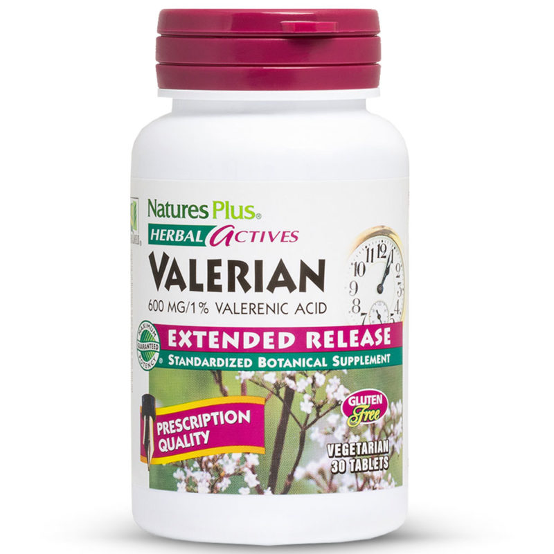 ВАЛЕРИАН / VALERIAN Herbal Actives – 600mg x 30 таблетки