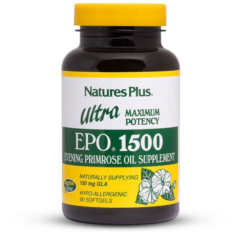 Natures Plus ВЕЧЕРНА ИГЛИКА (Масло) 1500mg x 60 капсули
