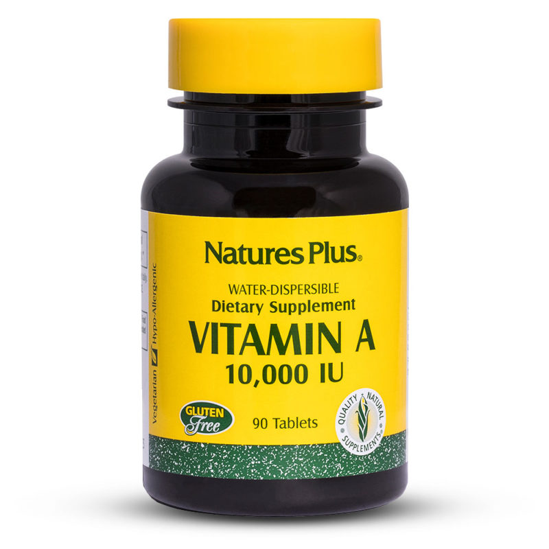 Natures Plus Витамин А – 5.5mg x 90 таблетки