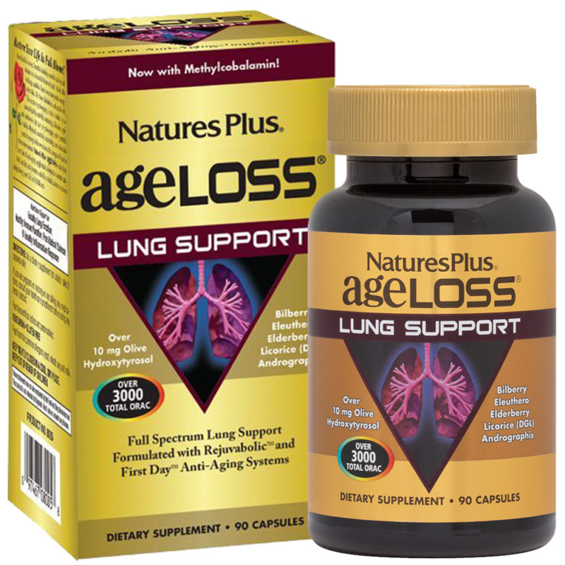 AgeLoss LUNG SUPPORT за Белите дробове 90 капсули