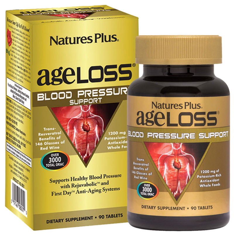 AgeLoss BLOOD PRESSURE SUPPORT за Кръвното налягане 90 капсули