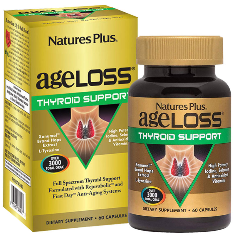 AgeLoss THYROID SUPPORT за Щитовидната жлеза 60 капсули