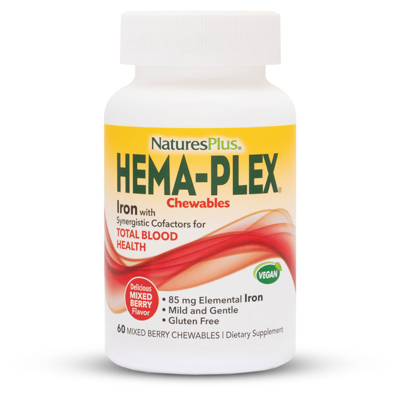 HEMA-PLEX Tabs Мултивитамини при анемия и нисък хемоглобин x 60 таблетки