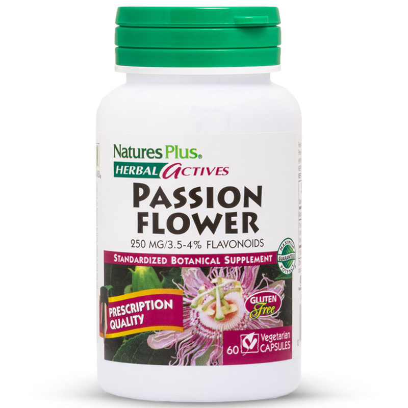 ПАСИФЛОРА / PASSION FLOWER Herbal Actives – 250mg x 60 капсули