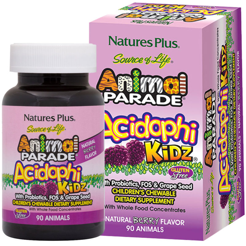 Animal Parade ACIDOPHI Kidz – Пробиотичен комплекс 90 броя