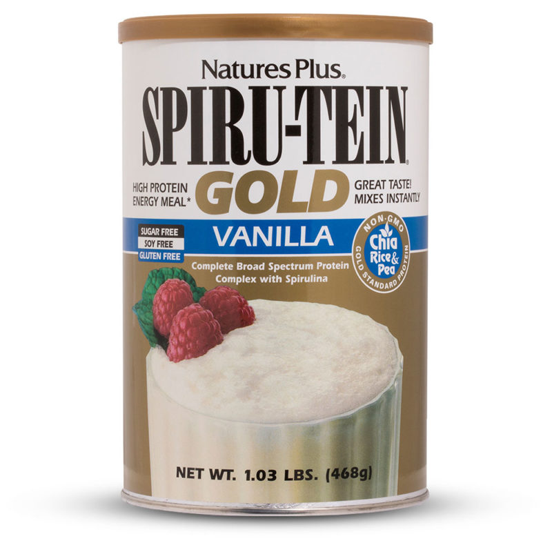 ВЕГАН ПРОТЕИН / VEGAN PROTEIN Gold – Spirutein Ванилия 468гр