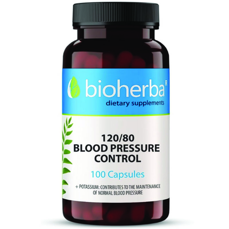 Bioherba 80 на 120 за Нормално кръвно налягане 240 mg x 100 капсули