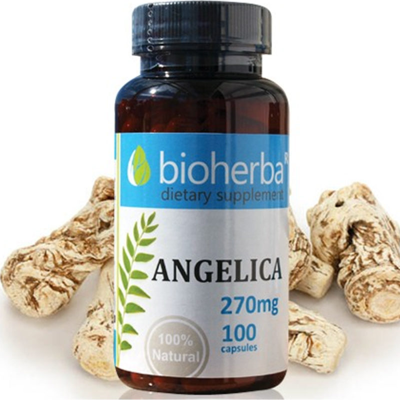Bioherba Ангелика / Angelica 270 mg x 100 капсули