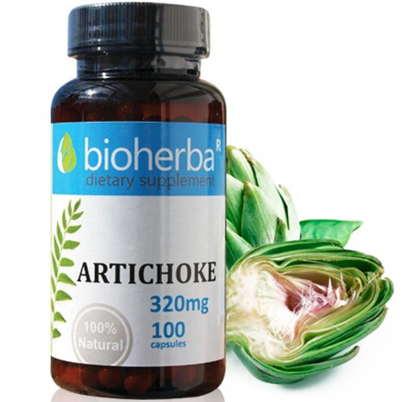 Bioherba Артишок / Artichoke 320 mg x 100 капсули
