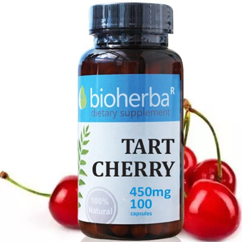 Bioherba Вишна / Black Cherry 450 mg x 100 капсули