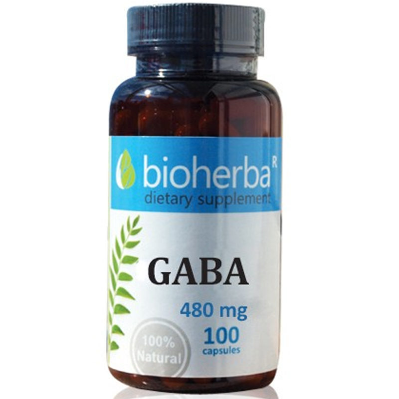 Bioherba Габа / Gaba 480 mg x 100 капсули