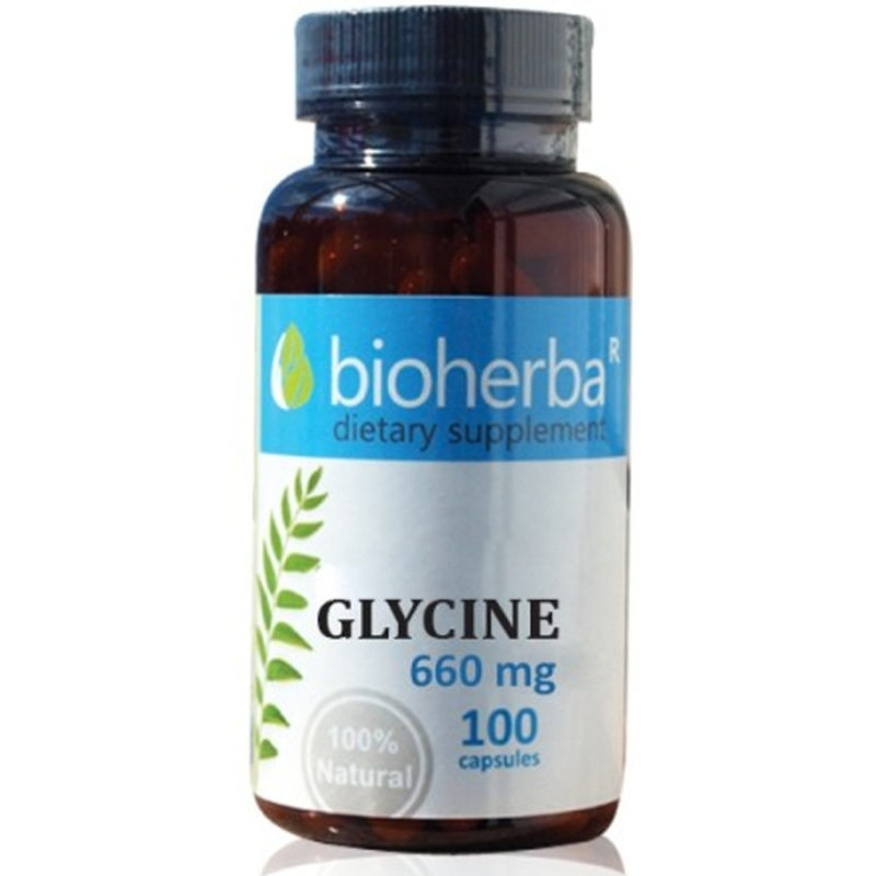 Bioherba Глицин / Glycine 660 mg x 100 капсули