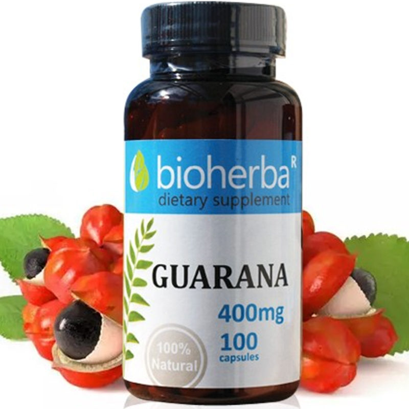 Bioherba Гуарана / Guarana 400 mg x 100 капсули