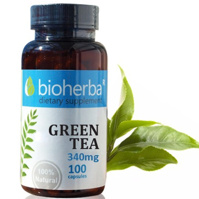 Bioherba Зелен чай / Green Tea 340 mg x 60 капсули