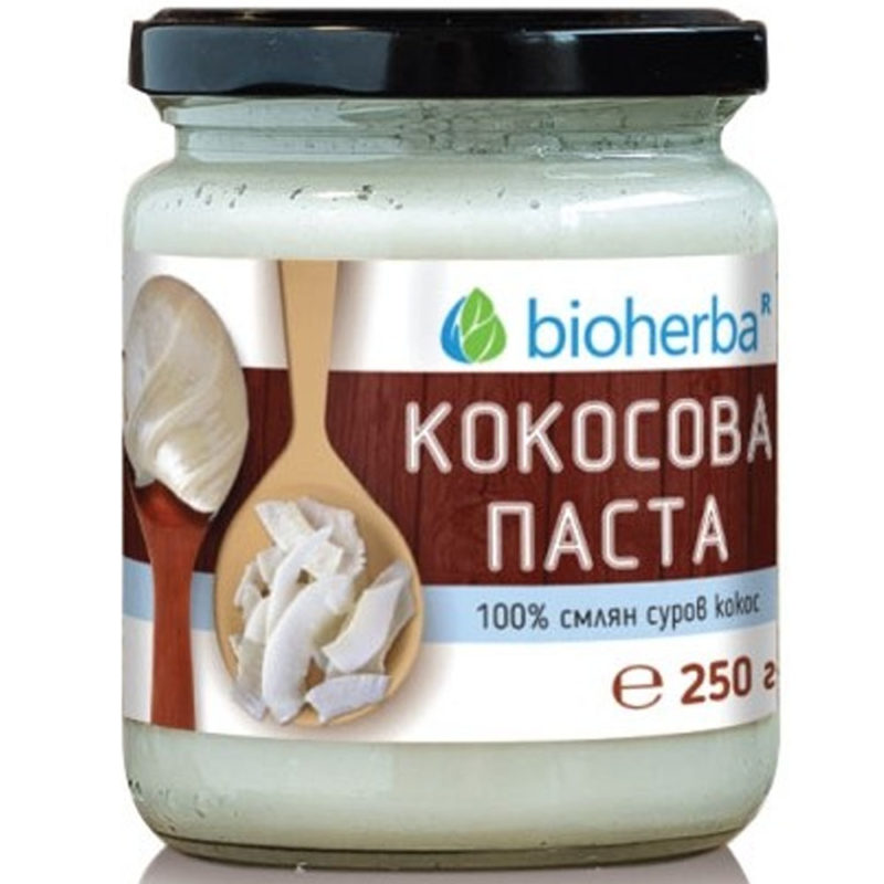 Bioherba Кокосова паста / Coconut Paste 250 гр