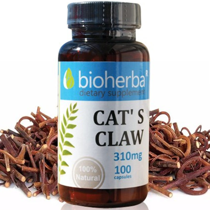 Bioherba Котешки Нокът / Cat`s Claw 310 mg x 100 капсули