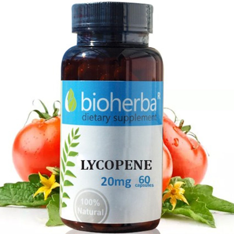 Bioherba Ликопен / Lycopene 20 mg x 60 капсули