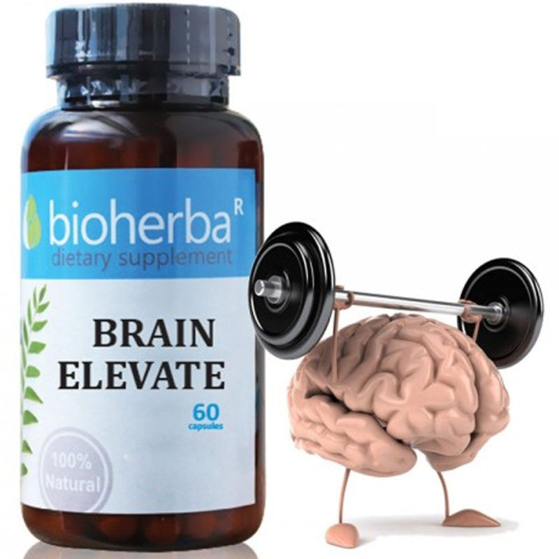 Bioherba Мозъчен тонус / Brain Elevate 350 mg x 60 капсули