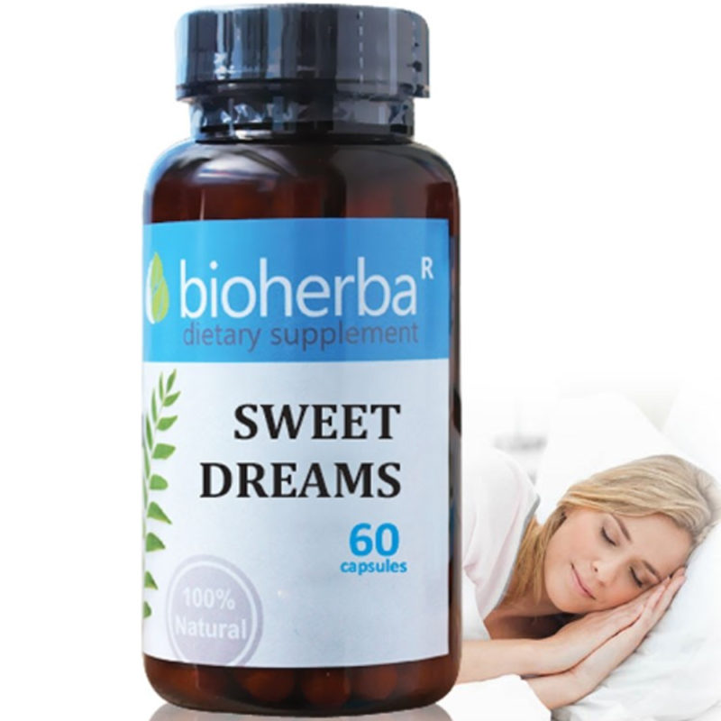 Bioherba Сладки Сънища / Sweet Dreams 100 mg x 60 капсули