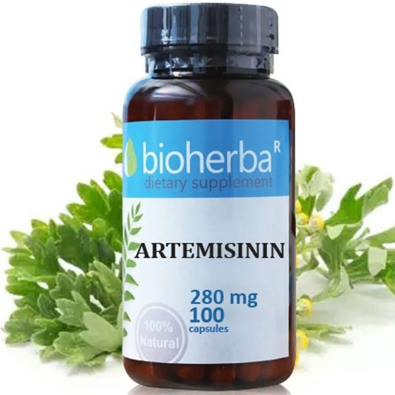 Bioherba Сладък Пелин Артемизинин / Artemisinin 280 mg x 100 капсули