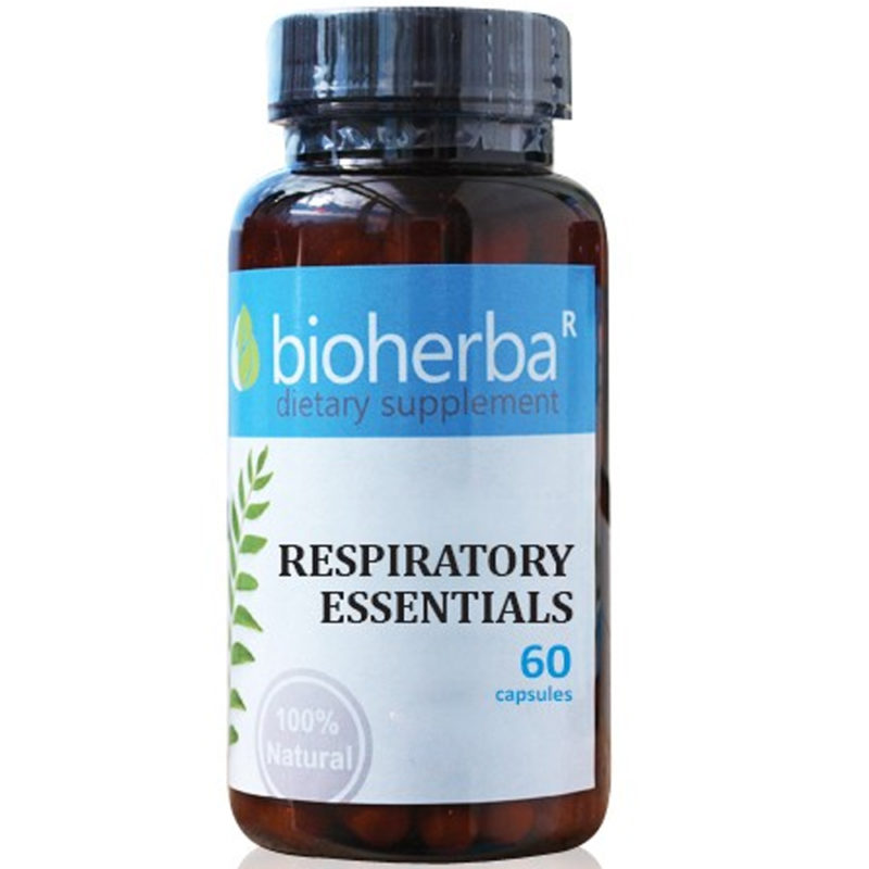 Bioherba Формула за дихателната система / Respiratory Care 250 mg x 60 капсули