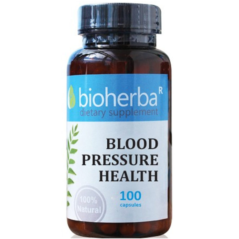 Bioherba Формула за нормално кръвно налягане / Blood Pressure Care 320 mg x 100 капсули