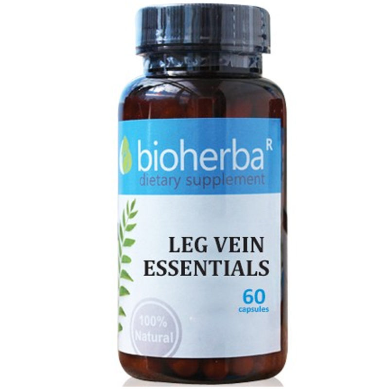 Bioherba Формула за разширени вени / Leg Vein Care 400 mg x 60 капсули
