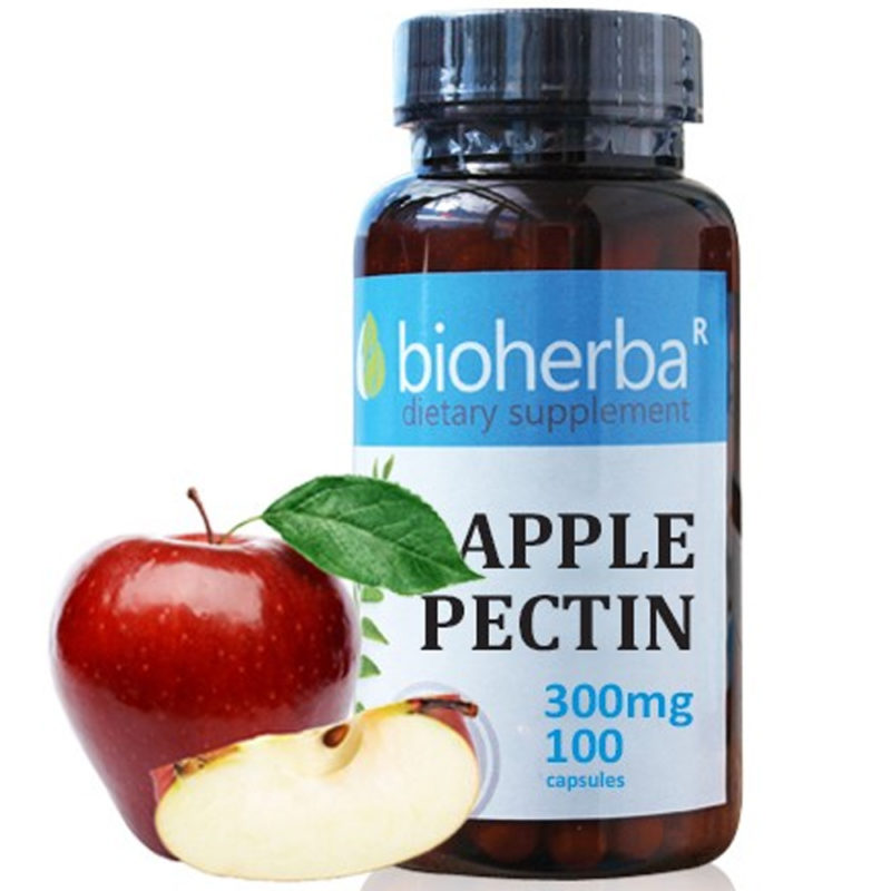 Bioherba Ябълков пектин / Apple Pectin 300 mg x 100 капсули