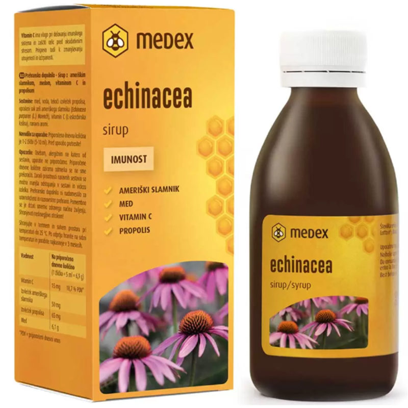 ЕХИНАЦЕЯ Сироп / ECHINACEA Medex – Сироп 140 ml