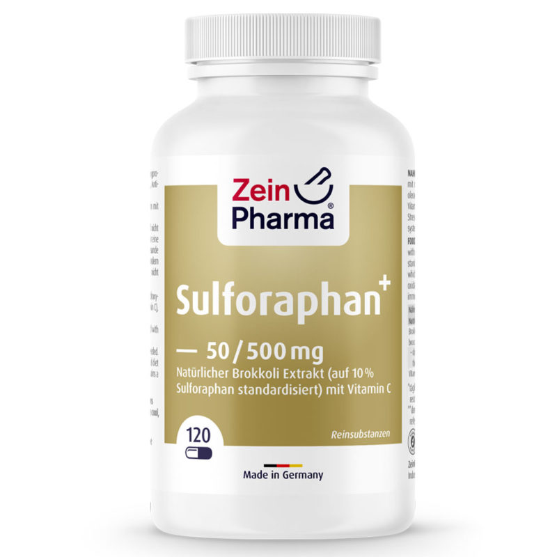 СУЛФОРАФАН / SULFORAPHANE ZeinPharma 500 mg x 120 капсули