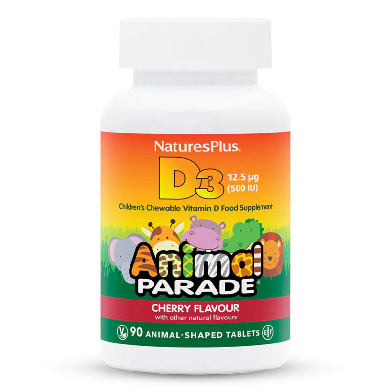 Витамин Д за ДЕЦА Animal Parade – Череша 90 броя
