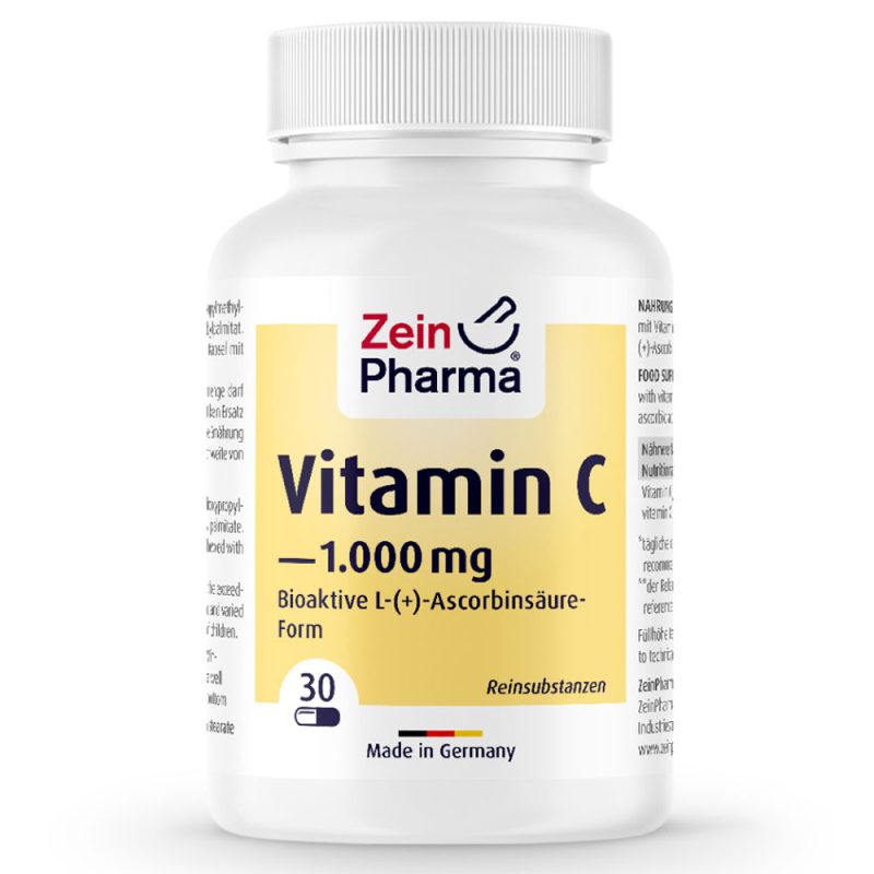 Витамин-Ц / Vitamin-C ZeinPharma 1000 mg х 30 капсули
