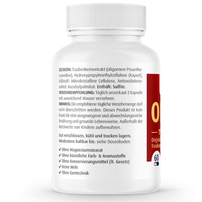 ГРОЗДОВИ СЕМКИ – OPC ZeinPharma 192 mg x 60 капсули