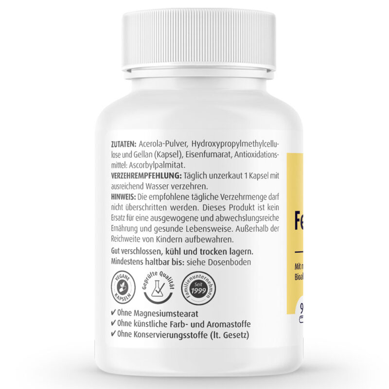 ЖЕЛЯЗО – FERROMARAT ZeinPharma 14 mg x 90 капсули