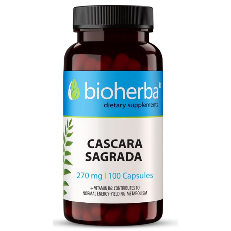 Зърнастец / Cascara Sagrada Bioherba 270 mg x 100 капсули