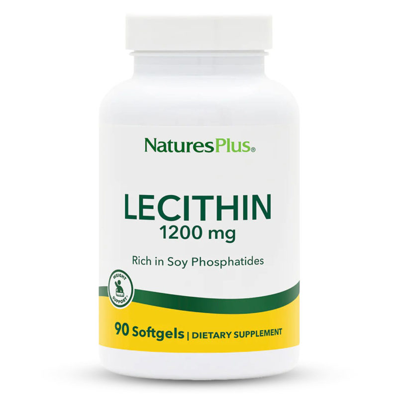 ЛЕЦИТИН / LECITHIN NaturesPlus – 1200mg x 90 капсули
