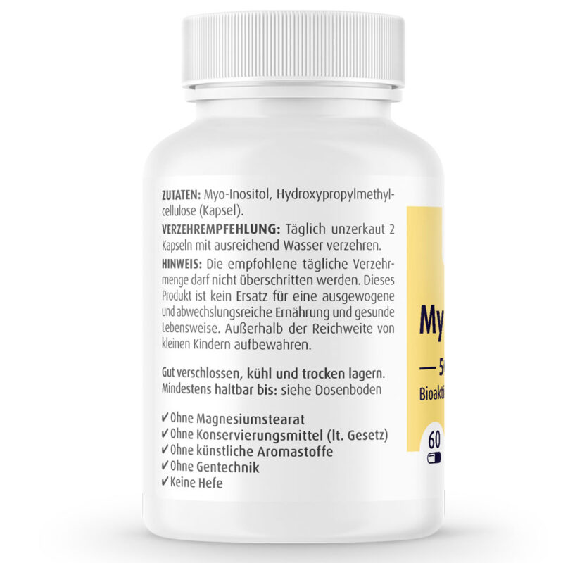 МИО-ИНОЗИТОЛ / MYO-INOSITOL ZeinPharma 500 mg x 60 капсули