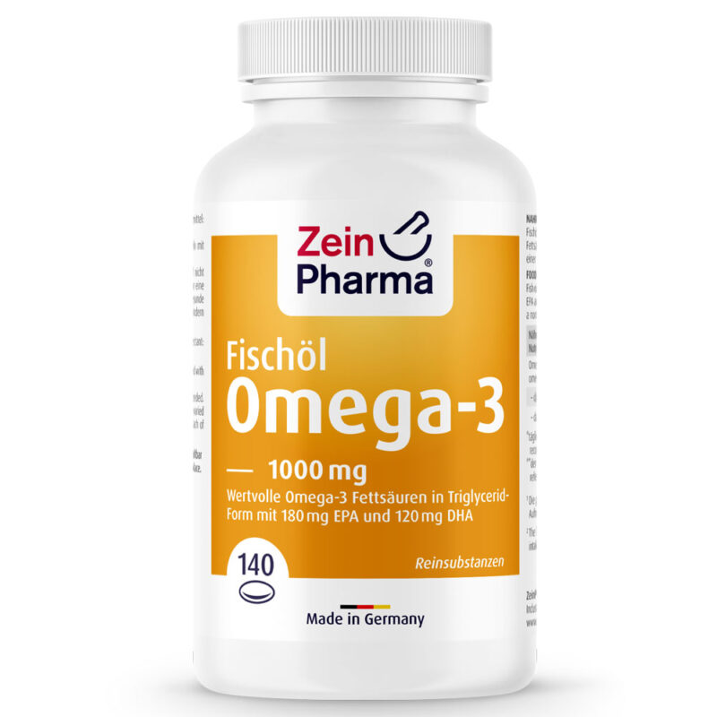 ОМЕГА-3 Рибено Масло / OMEGA-3 ZeinPharma – 1000mg x 140 софтгел капсули