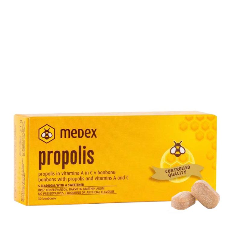 ПРОПОЛИС Бонбони / PROPOLIS – Medex 30 броя