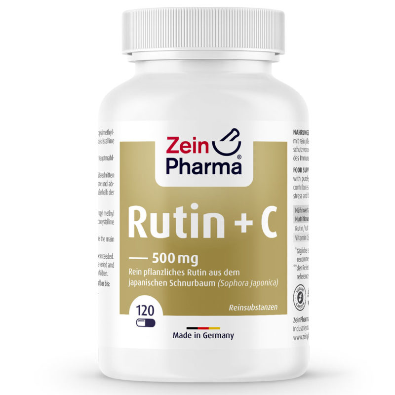РУТИН / RUTIN – ZeinPharma 500mg х 120 капсули